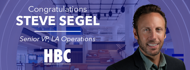 Steve Segel Promoted to Senior Vice President
